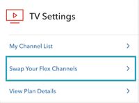 how to swap flex channels shaw.